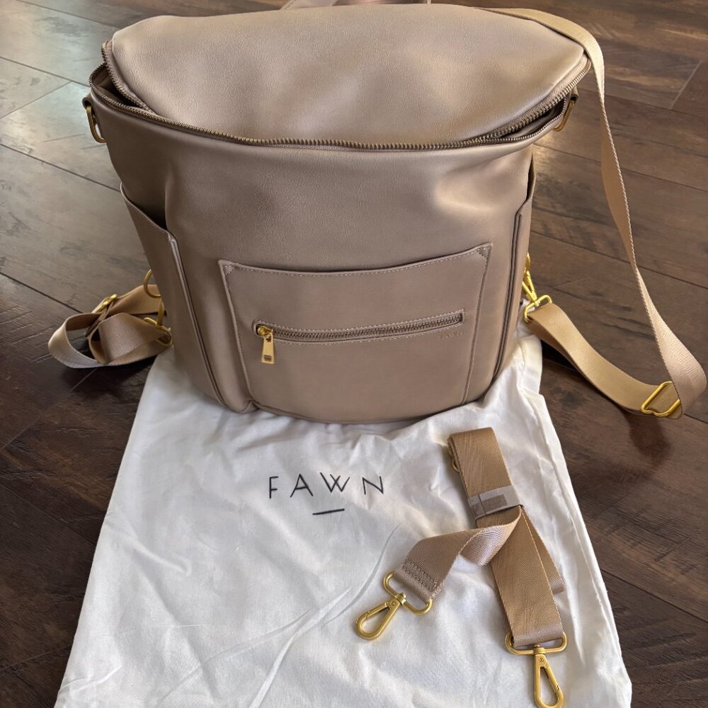 PERFECT CONDITION Fawn diaper bag backpack